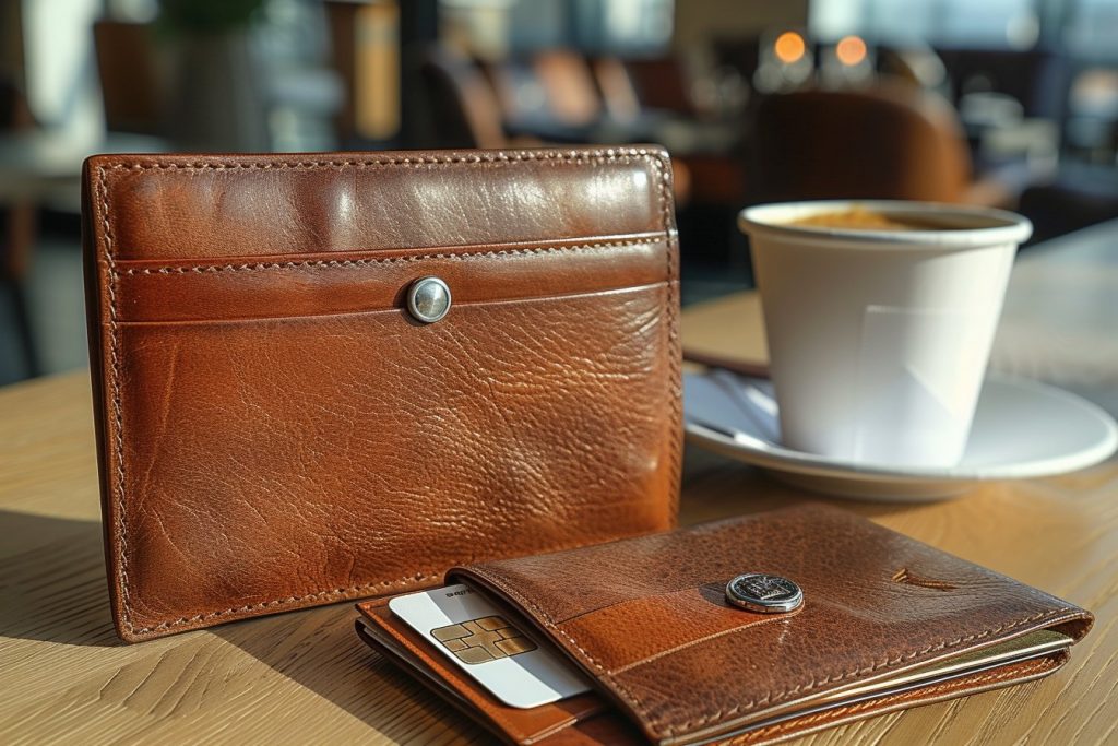 Le compagnon parfait pour vos essentiels : porte-carte homme en cuir véritable et pochette papier de voiture