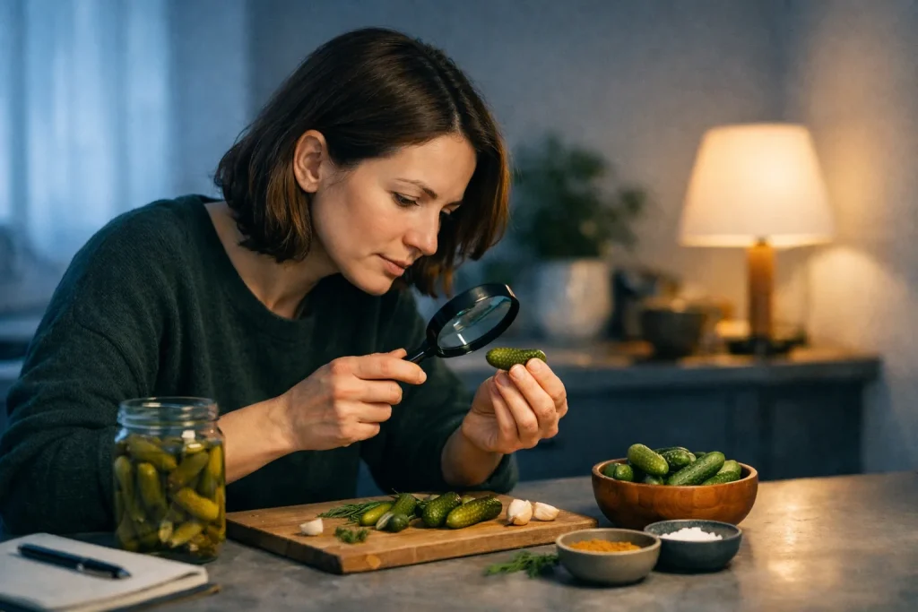 Cornichons : Explorez leurs propriétés nutritionnelles et leurs multiples bénéfices pour la santé