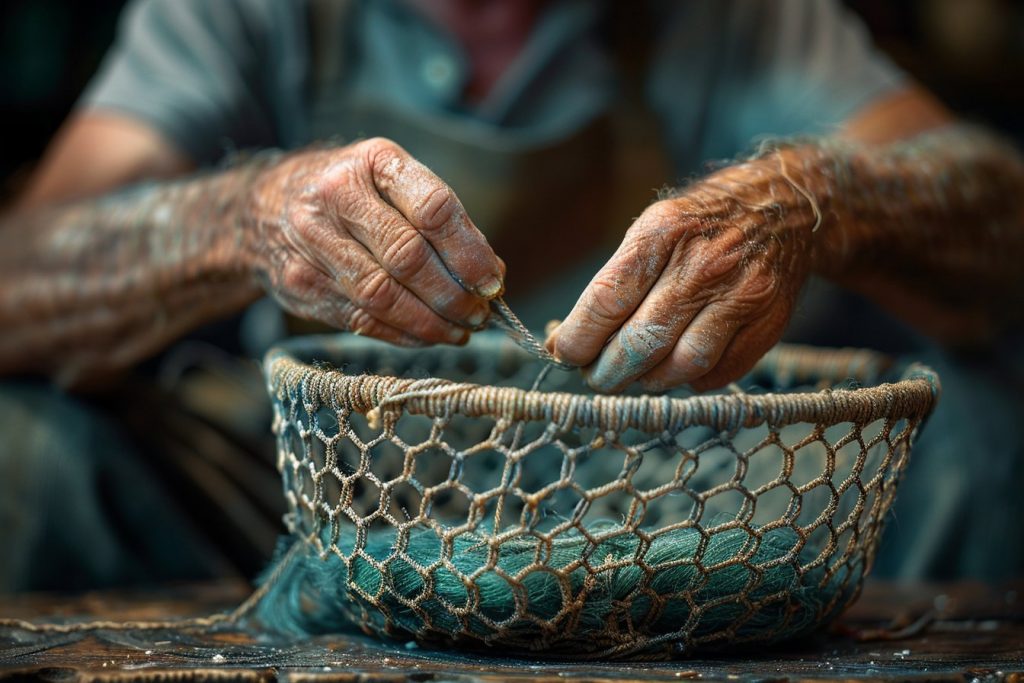 Comment réaliser un sac en filet avec du macramé