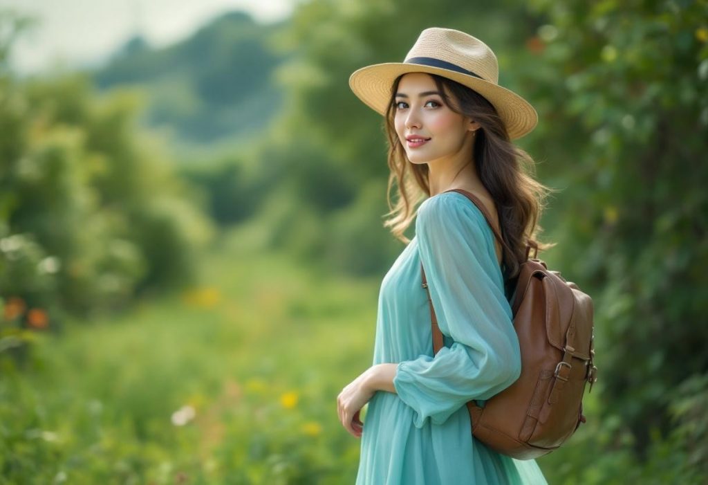 Voyager en style : pourquoi la robe vert d’eau est l’essentiel des trousseaux nomades