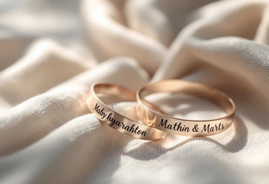 Des bracelets de naissance personnalisés gravés selon vos envies et vos inspirations