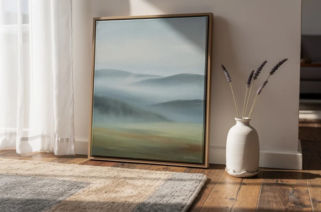 Quand l’art ralentit le temps : ces tableaux zen qui installent une atmosphère de pleine conscience