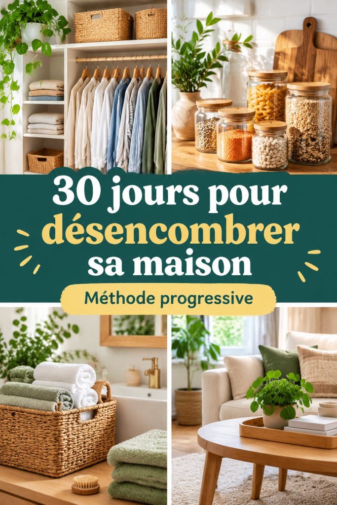30 jours pour désencombrer votre maison