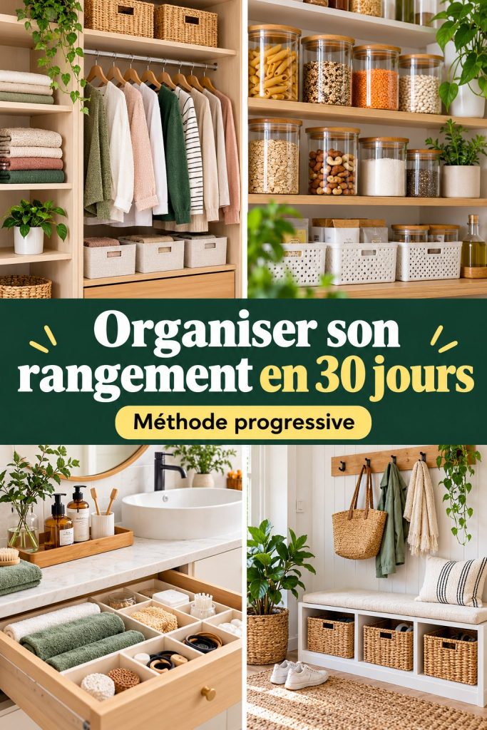 Organiser son rangement en 30 jours