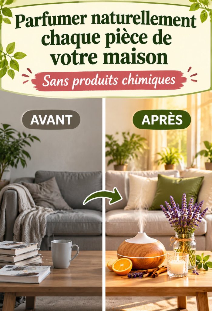 Parfumer naturellement chaque pièce de votre maison