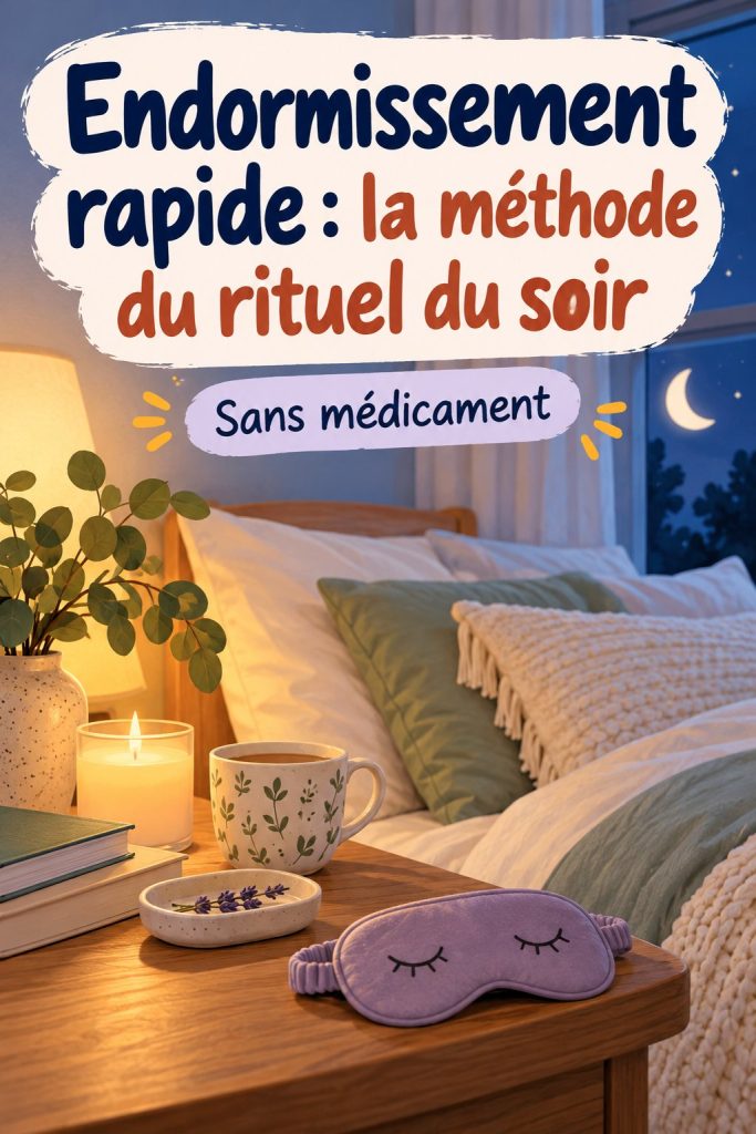Endormissement rapide : comment créer votre rituel du soir